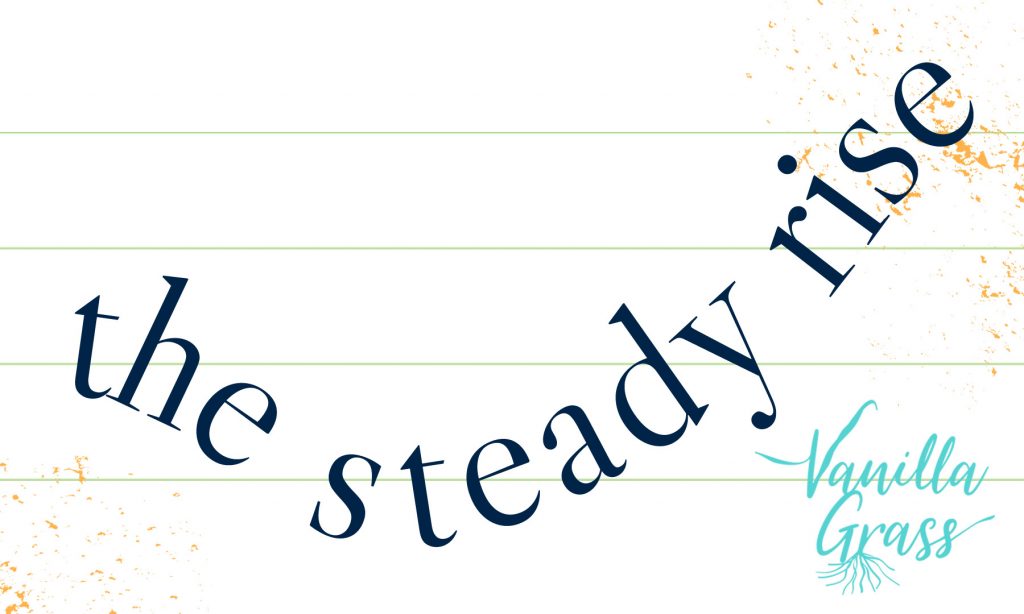 The Steady-Rise story arc is an example of an emotional arc you can use to start writing a book.